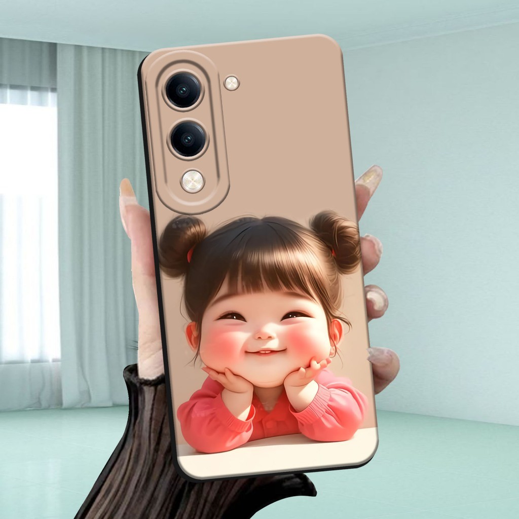 เคส HP Vivo Y04s Vivo Y04 Y04s 4G เคสล่าสุด 2025 Softcase ซิลิโคน Hardcase ตัวป้องกันโทรศัพท์