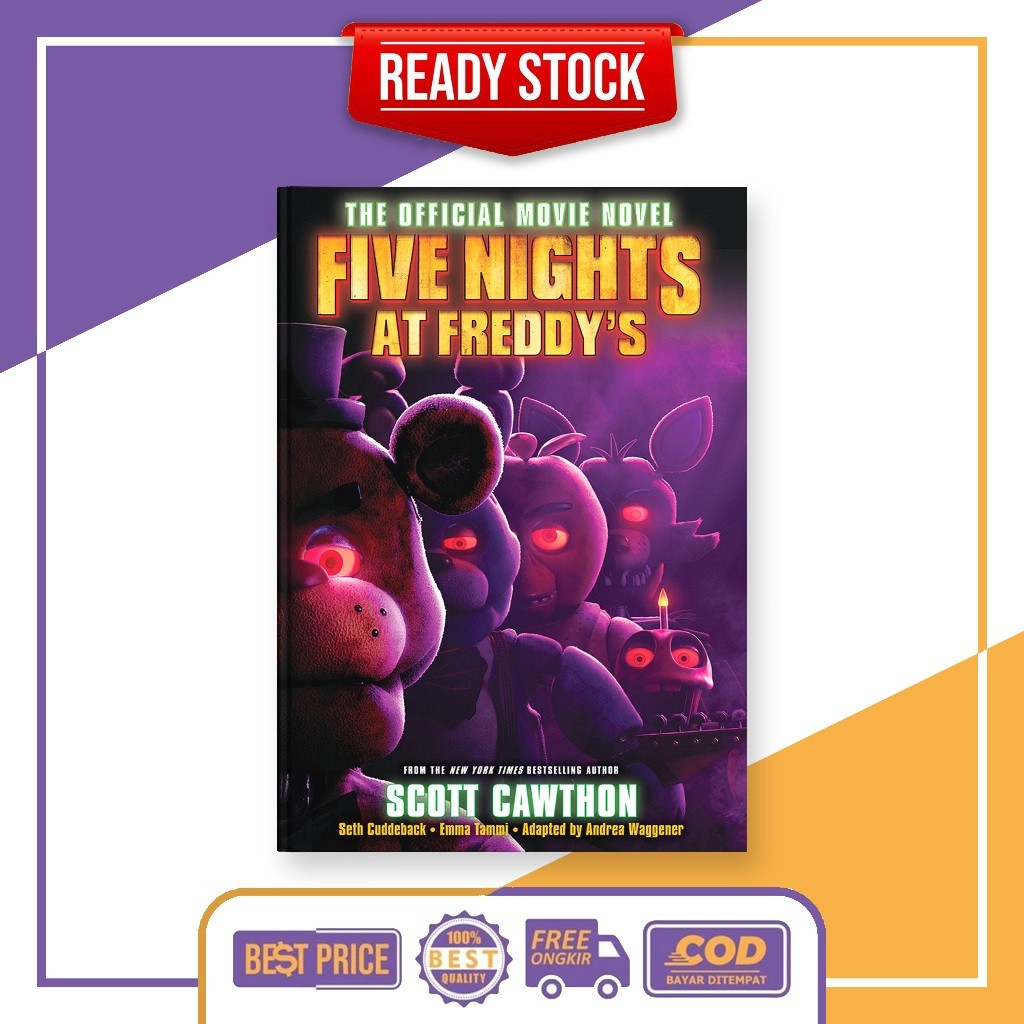 Five Nights at Freddys: The Official Movie Novel โดย Scott Cawthon