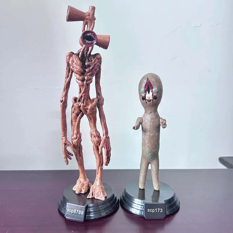 [NEW] ไซเรนหัวหุ่น Scp6789 Scp173 ไฟฉาย Action Figure สะสม Brinquedos สะสมของเล่นของขวัญวันเกิด