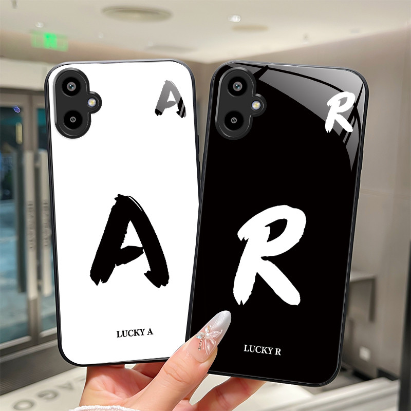 สําหรับ Samsung Galaxy M06 F06 5G กระจกนิรภัยเคสโทรศัพท์สําหรับ Samsung M06 F06 5G M 06 Simple Lucky