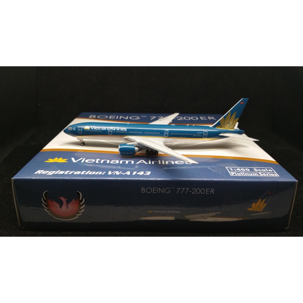 Phoenix 11074 1: 400 สายการบินเวียดนาม B777-200ER VN-A143 เครื่องบินรุ่น
