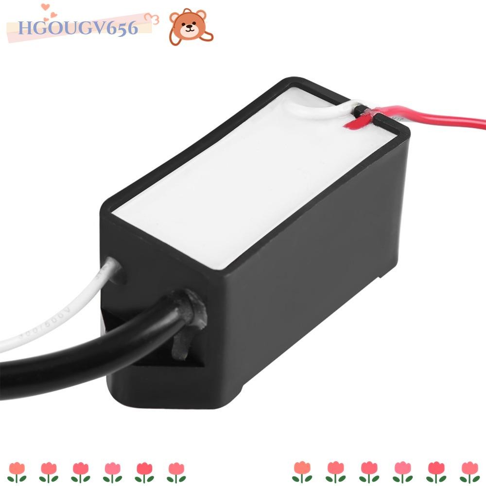 HGOUGVT หม้อแปลงแรงดันสูง, สีดํา DC 3.6V/4.8V/6V/12V เครื่องกําเนิดไฟฟ้าแรงดันสูง, การทดลองทางวิทยาศ