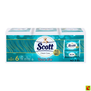 สก๊อตต์ คลีนแคร์ ป๊อปอัพ กระดาษทิชชู หนา 3 ชั้น 60 แผ่น แพ็ค…