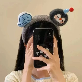 ที่คาดผม แฟชั่นมาใหม่ ลายปลาแพนกวินน่ารัก มาใหม่