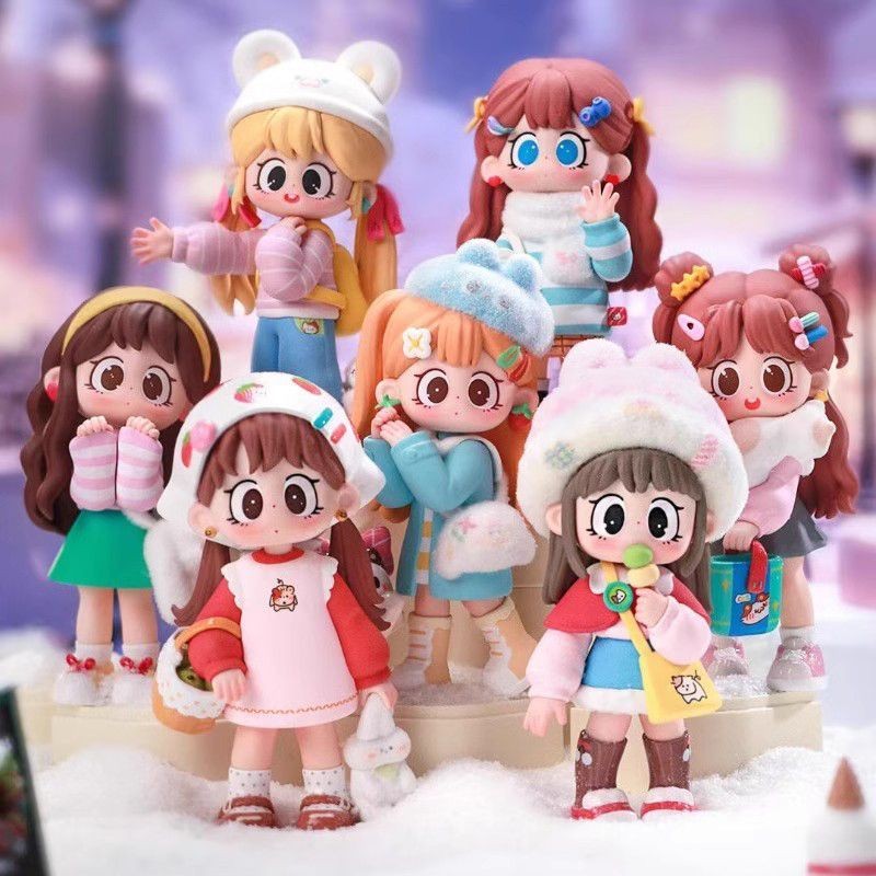 Milay milay milay Girl รุ่นที่สอง Happy Formula Series กล่องปริศนารูปตุ๊กตาน่ารักเครื่องประดับของขวั