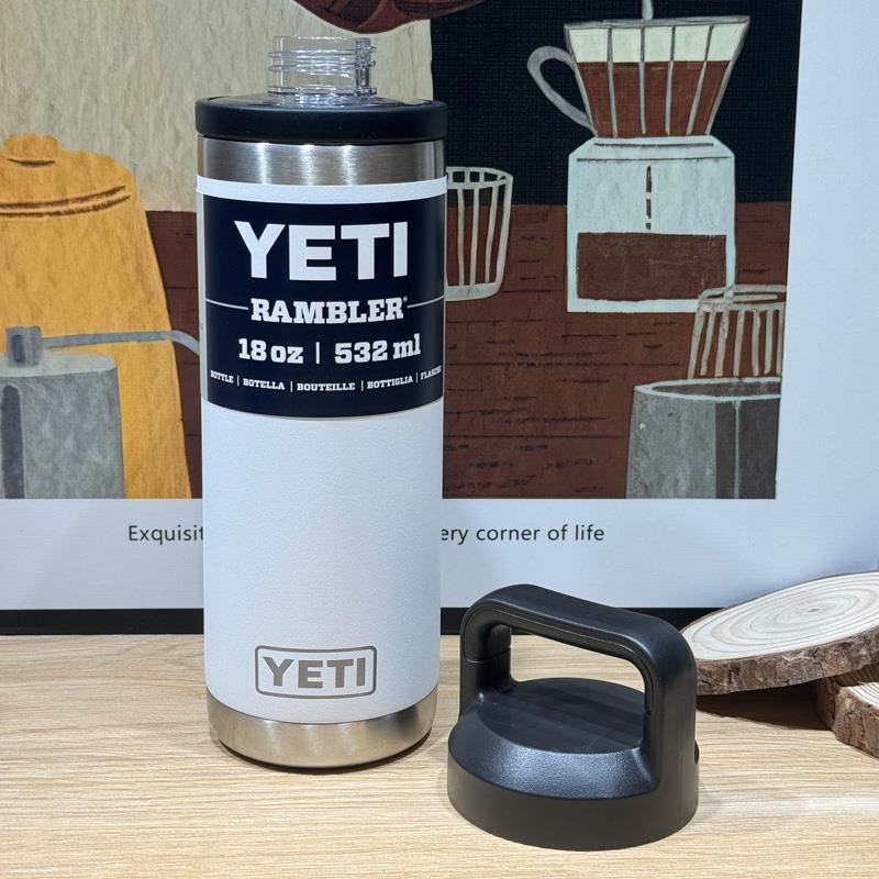 เหมาะสําหรับ Yeti Rambler Thermos Cup 12oz/18oz/26oz/36oz อุปกรณ์เสริมสไตล์ Twist ฝาปิดหมุน