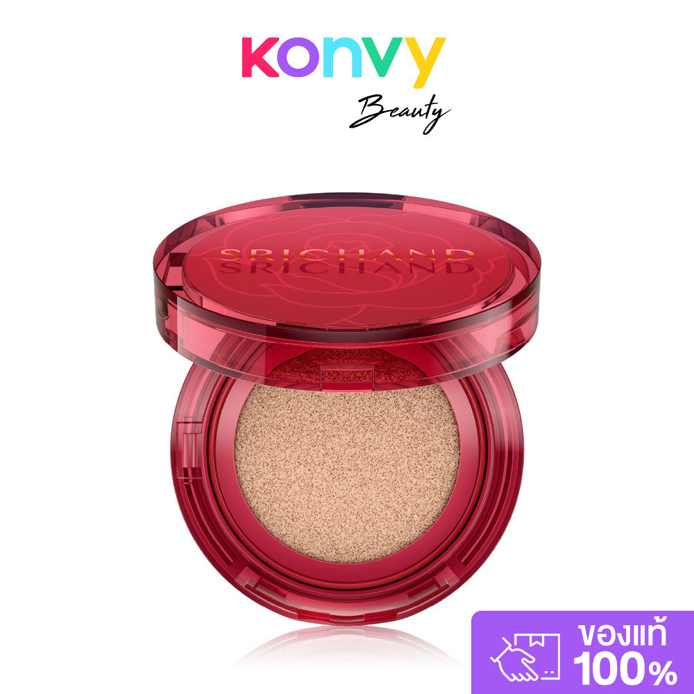 Srichand Super Coverage Always Matte Cushion SPF50+ PA++++ 14g #105 Pinkish คุชชั่นสร้างผิว ศรีจันทร์ ปกปิดสูงสุด.