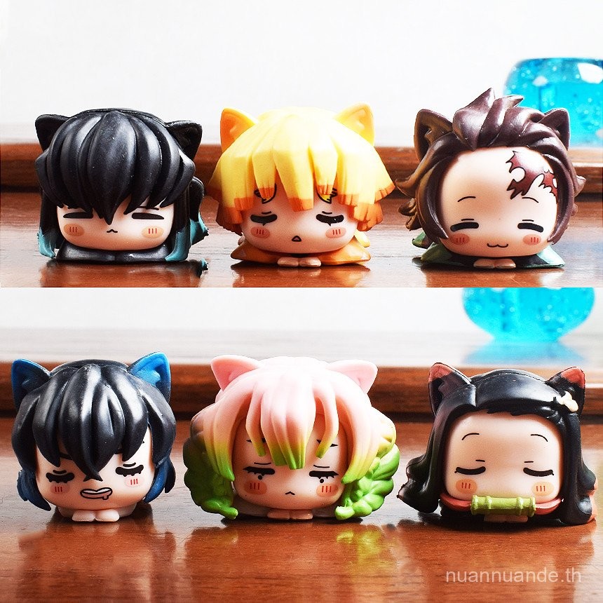 หูแมวน่ารัก Demon Slayer Influencer รูป-Made Mystery กล่อง Ganlu วัด Yadouz Muichiro สองมิติตกแต่งรถ