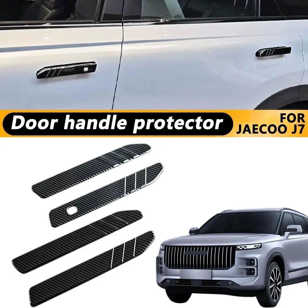 สําหรับ JAECOO J7 สํารวจสติกเกอร์ป้องกันมือจับประตูอุปกรณ์ดัดแปลง