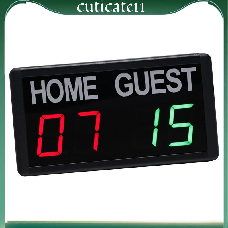 [cuticate11] Scoreboard Digital Electronic Score Board Wall Mount for Football Scores Hockey Score K