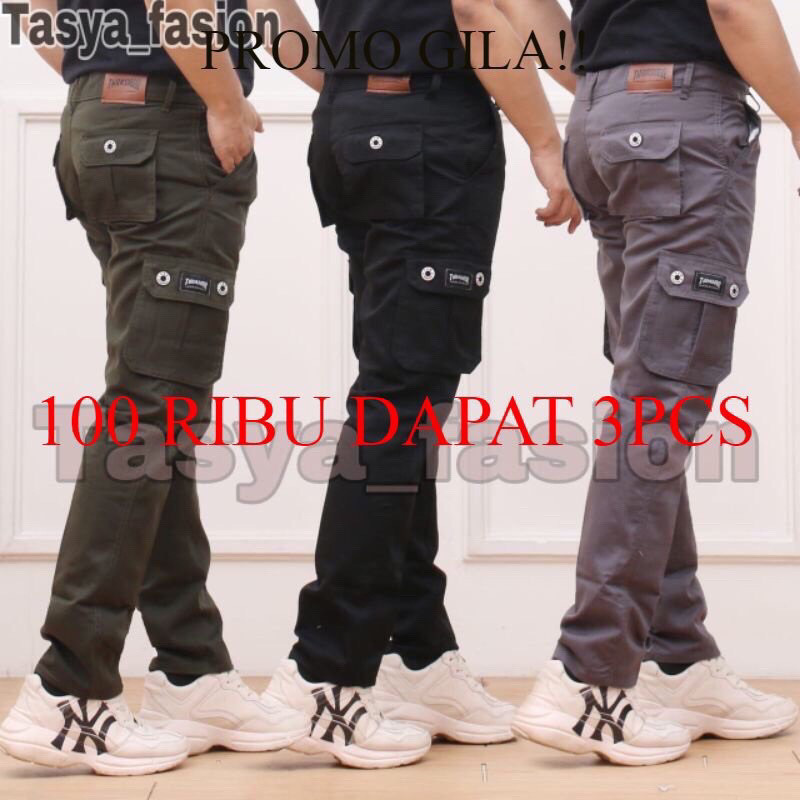 100 THOUSAND GET 3 PCS ADULT MENS LONG CARGO PANTS MENS LONG CARGO PANTS ADULT MENS LONG PANTS RIP R