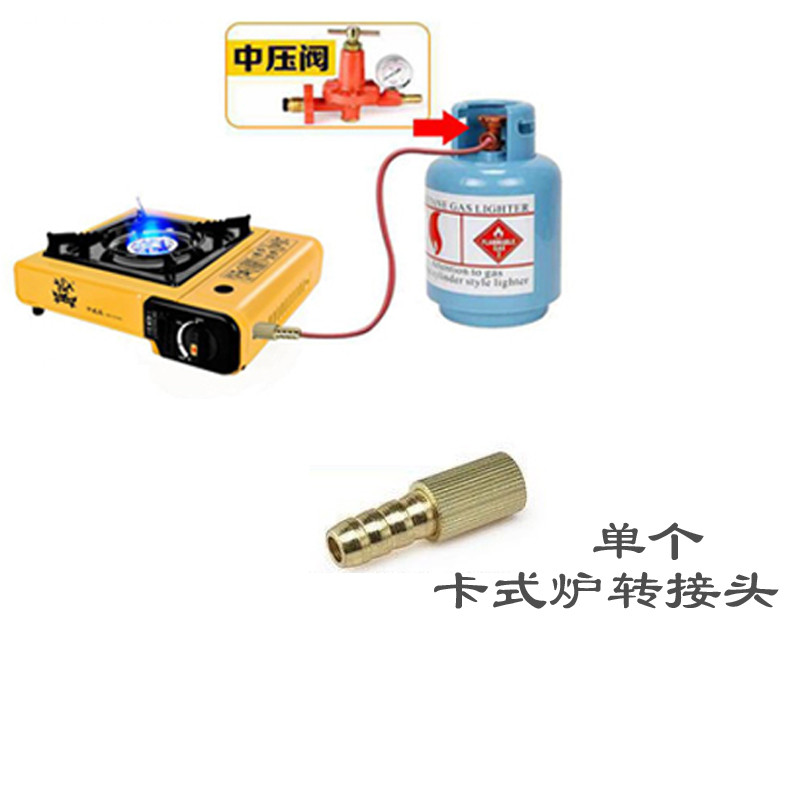 Universal Cassette Furnace Adapter Accessories Conversion Dual-Purpose Head Connection Tube