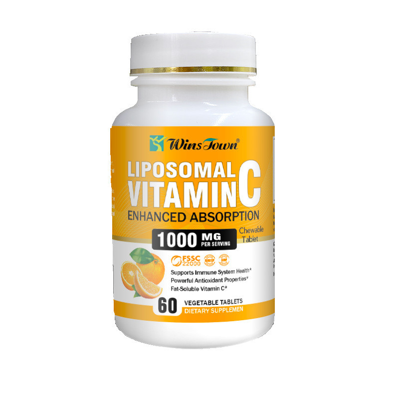Lipomal Vitamin C เม็ดเคี้ยว การดูดซับที่เพิ่มขึ้น 9.19