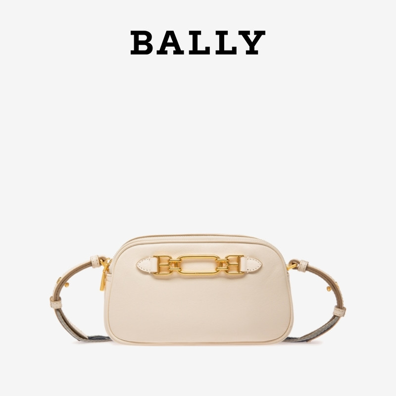 Bally Bally/Barry VENNI Ladies Milky White Mini Crossbody Bag6236911