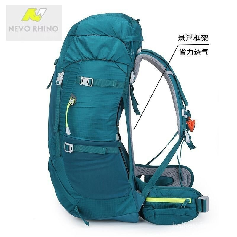 NEVO RHINO Naiwo กระเป๋าเป้สะพายหลังเดินป่าไหล่คู่กลางแจ้งสําหรับผู้ชายและผู้หญิง40L50L 0EGOHT99 TGV