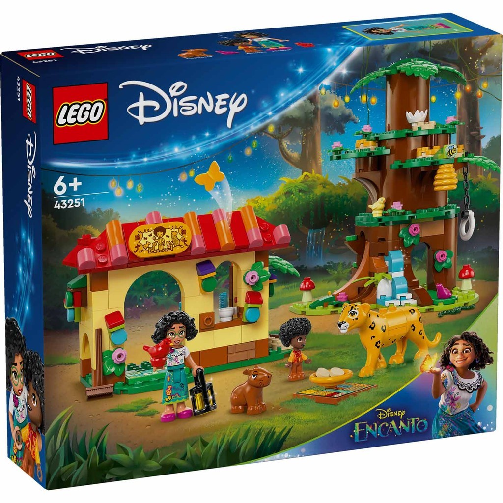 LEGO 43251 Disney Encanto Antonios สัตว์ Sanctuary Buildable ของเล่นเด็กพร้อมตัวอักษร Mirabel (310 ช