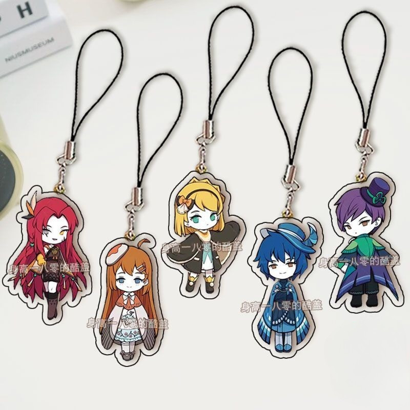 Lobotomy Corporation สําหรับสายคล้องโทรศัพท์มือถือ Anime Library of Ruina Lanyard สําหรับ IPhone แฟช