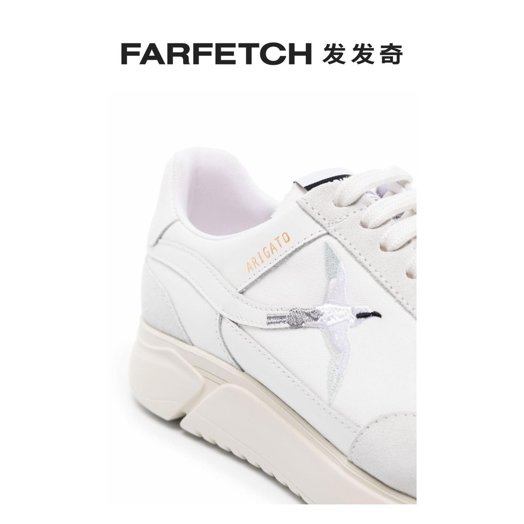 Axel Arigato女士Genesis Stripe รองเท้าผ้าใบหุ้มข้อต่ํา