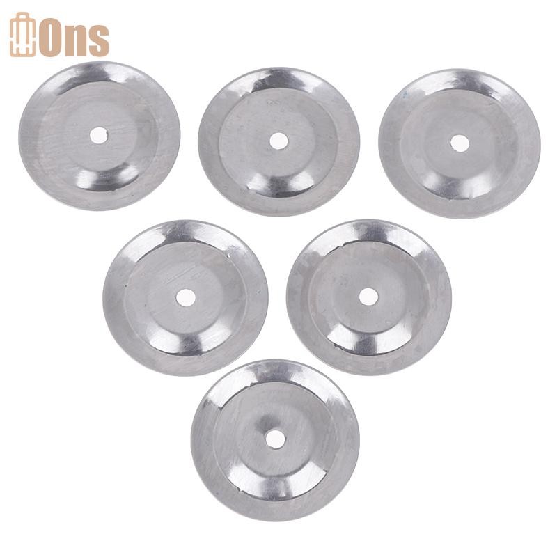 Ons 50 ชิ้นเหล็ก Tambourine Bell แหวน Jingle Bell สําหรับ Handbell Church กลองบ่วง Jingle Effect ที่