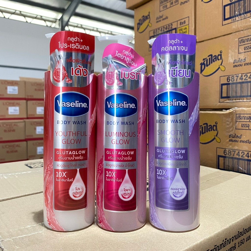 momo_stock วาสลีน Vaseline Body Wash Glutaglow 425 ml.
