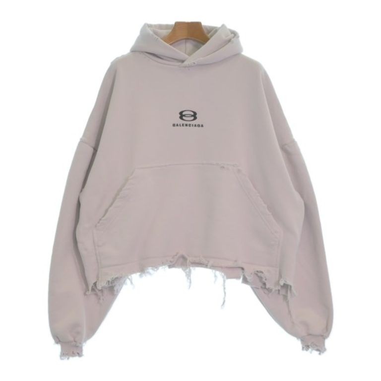 Balenciaga Aga Hoodie pink beige Women Direct from Japan Secondhand