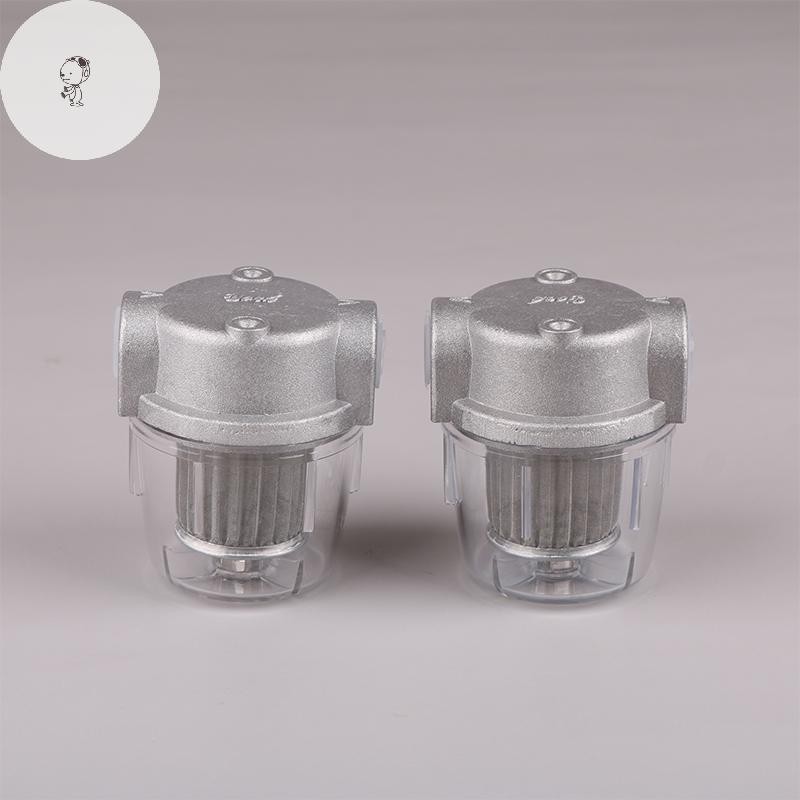 MOE กรองน้ํามันสําหรับเตาน้ํามันโปร่งใส PC ถ้วย 1/4 "3/8" ตัวกรองเชื้อเพลิงดีเซลขนาดเล็กสําหรับหม้อต