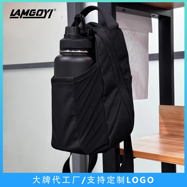 kappa bkk กระเป๋าปัก ใหม่ฟิตเนสกระเป๋าเป้สะพายหลังสะพายไหล่สะพายข้างกระเป๋าแฟชั่นพร็อพความจุขนาดใหญ่