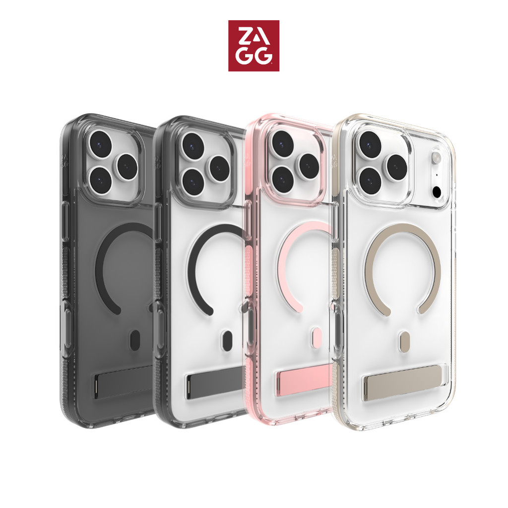 ZAGG Santa Cruz Snap Case พร้อมขาตั้งสําหรับ iPhone 17 Pro Max