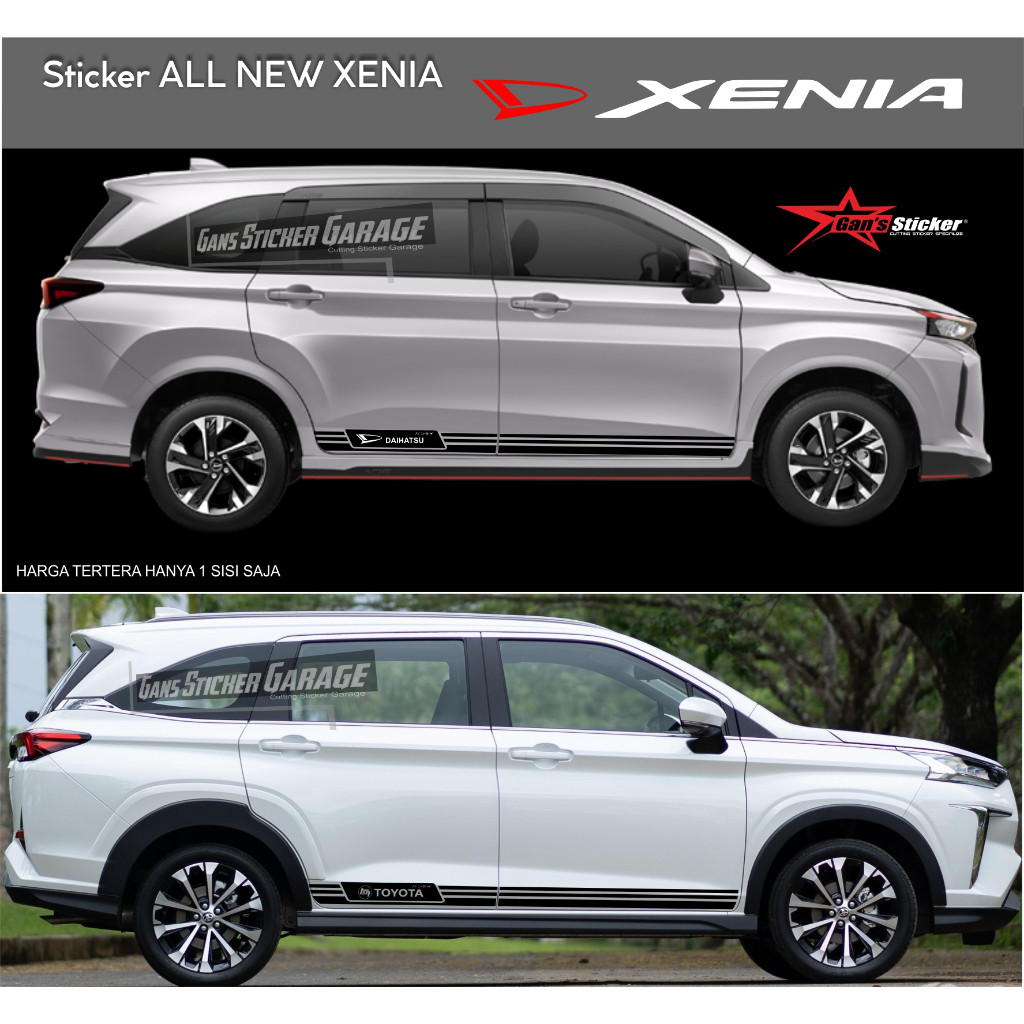 GNสติ๊กเกอร์สติ๊กเกอร์ all new avanza all new veloz all new xenia