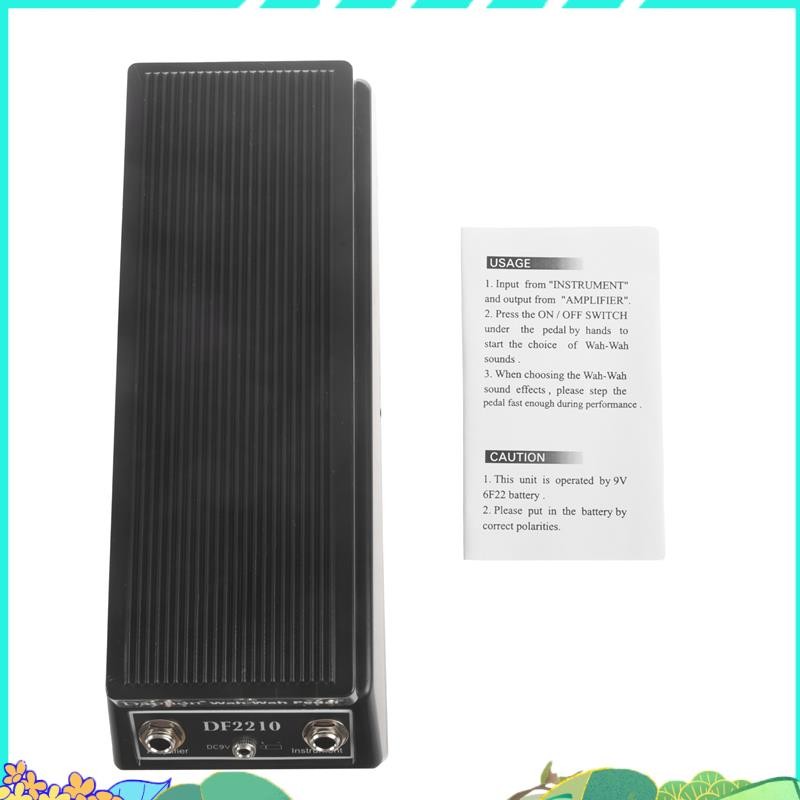Daphon Wah Pedal Guitar Wah Wah Pedal สําหรับเครื่องเล่นกีตาร์ไฟฟ้า Dj