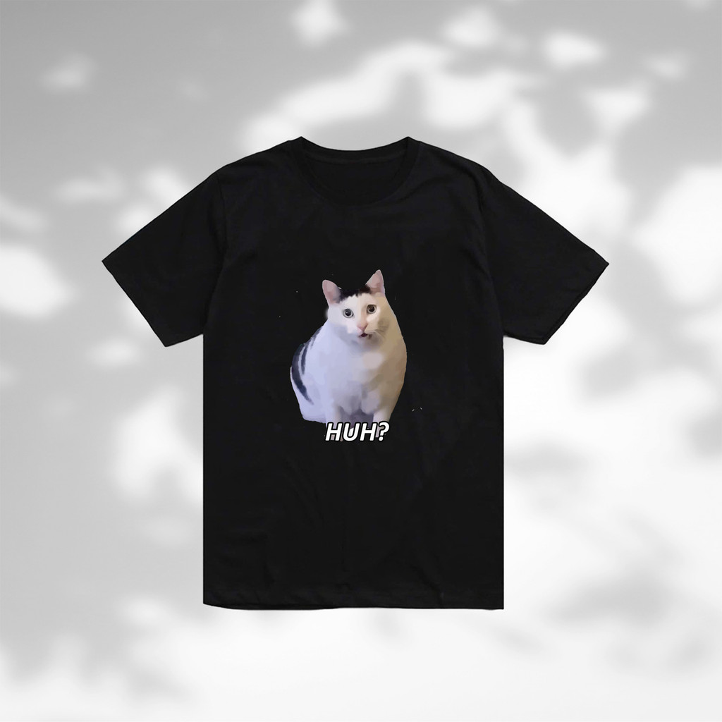 Huh? Cat T-Shirt | เสื้อยืดแมวงง"