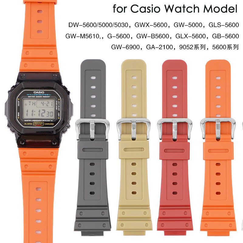 สายนาฬิกาสําหรับ G SHOCK DW-5600/5000/5030 GWX5600 GWM5610 G5600 GWB5600 GLX5600 GB5600 GW6900 DW690
