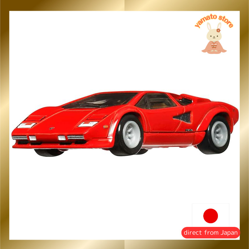 Hot Wheels Car Culture Jay Leno's Garage - Lamborghini Countach 5000 QV [Ages 3+] HCK09 Red