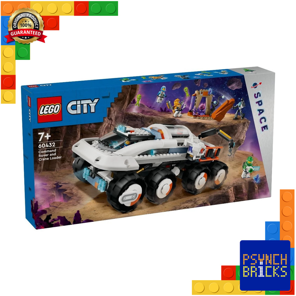 LEGO City 60432 Command Rover and Crane Loader (ของแท้-พร้อมส่ง)