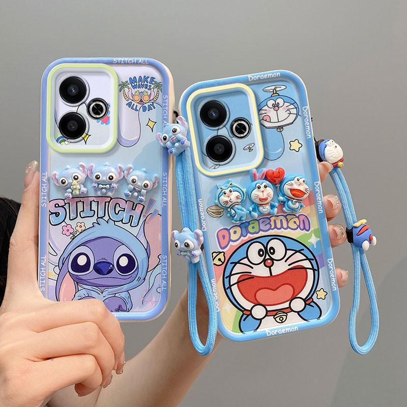 เคส Realme 14 5G/เคส Realme 14T 5Gที่สวยงาม 3Dตุ๊กตาเคสโทรศัพท์นุ่มXXTYGZ3