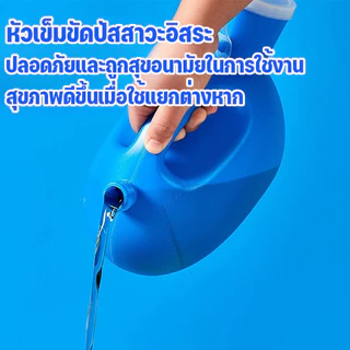 รุ่นใหม่ โถปัสสาวะ(โถปัสสาวะ + สายสวน)2000ml ความจุสูง บ้าน การดูแล ปัสสาวะ กระถาง เหมาะสำหรับผู้ชาย / หญิง