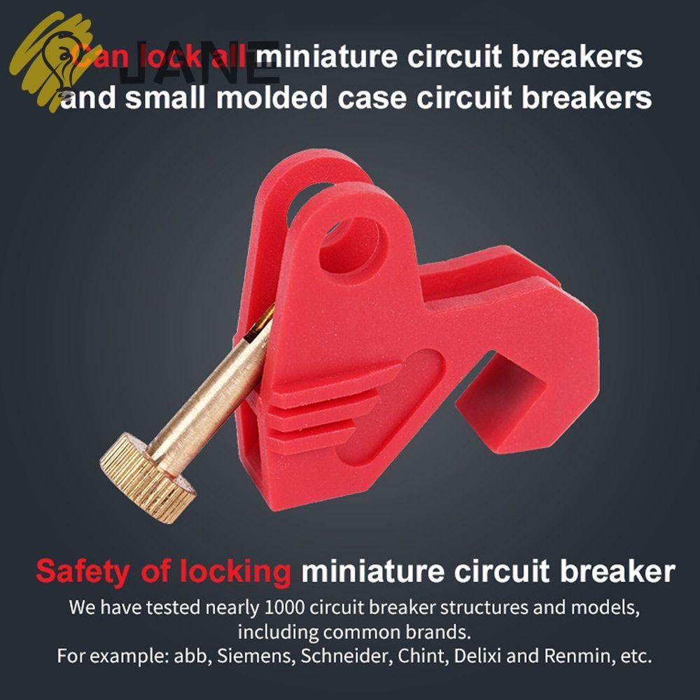 JANE Lockout Universal Nylon Copper Circuit Breaker Lockout