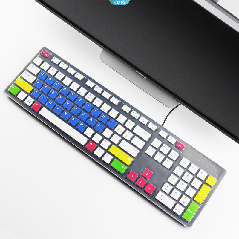 ฝาครอบคีย์บอร์ดกันฝุ่นสําหรับ Dell KB216, KM636, Inspiron Vostro 3690 Desktop & AIO3275 All-in-One [