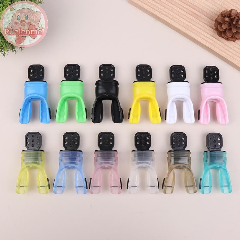 Uelenme ซิลิโคนดําน้ํา Mouthpiece Scuba Moldable กัด Mouthpiece Regulator พลาสติก Snorkel Mouthpiece