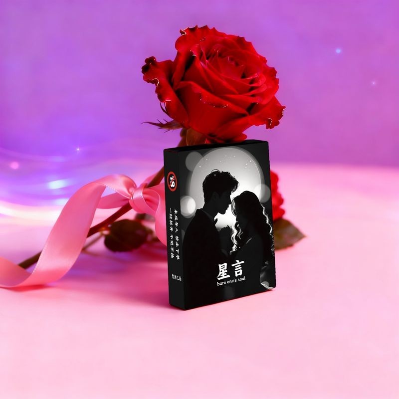 高颜值情侣双人问答卡片重燃初恋时光感受第一次恋爱的感觉High-value Couple Double Q & A Card Rekindle First Love20251011