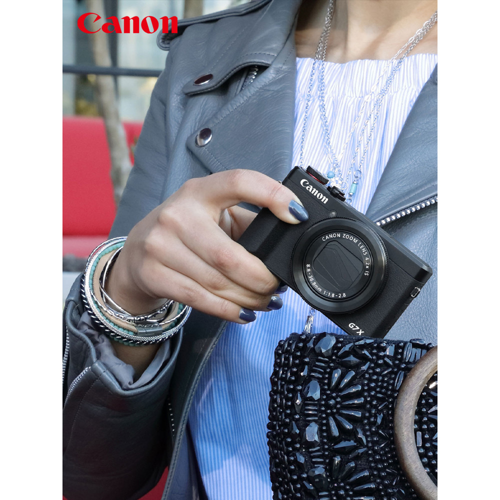 Canon/Canon PowerShot G7 X Mark III กล้องดิจิตอล g7x3 รุ่นที่สาม 4K HD vlog Video Telephoto Card Mac