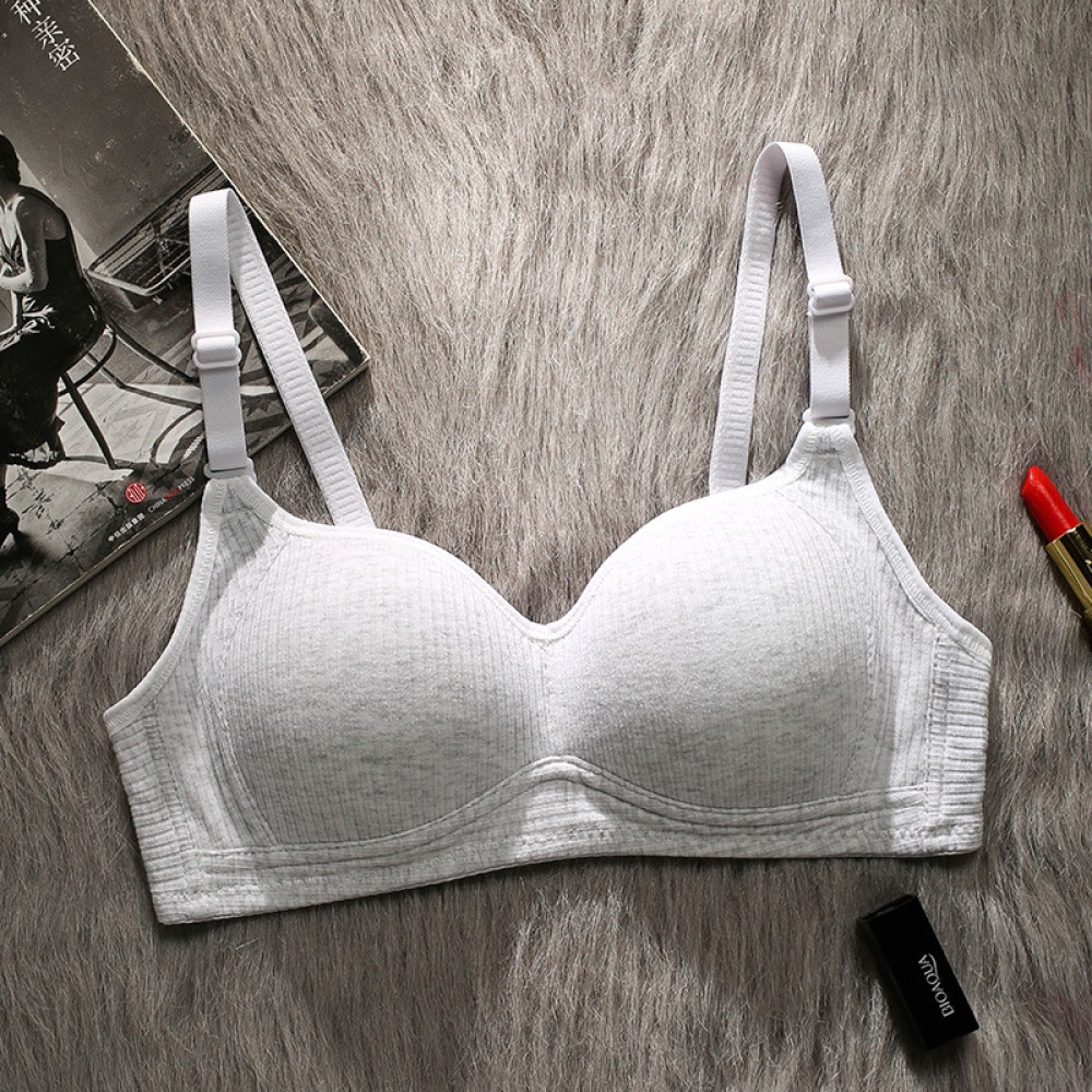 Zlf ชุดชั้นในผ้าฝ้ายระบายอากาศชุดชั้นในสีเทาอ่อน GT 38 85ab Universal Shop Lzboi 16 th ✨june299.th✨