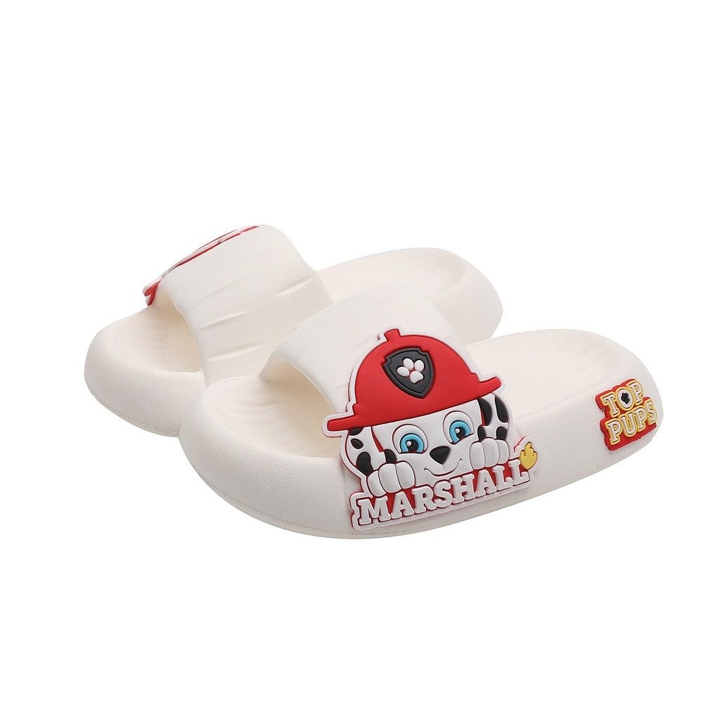 รองเท้าแตะพื้นนิ่ม แบบหนา กันลื่น สำหรับเด็กชายและเด็กหญิง - รูปที่ 4