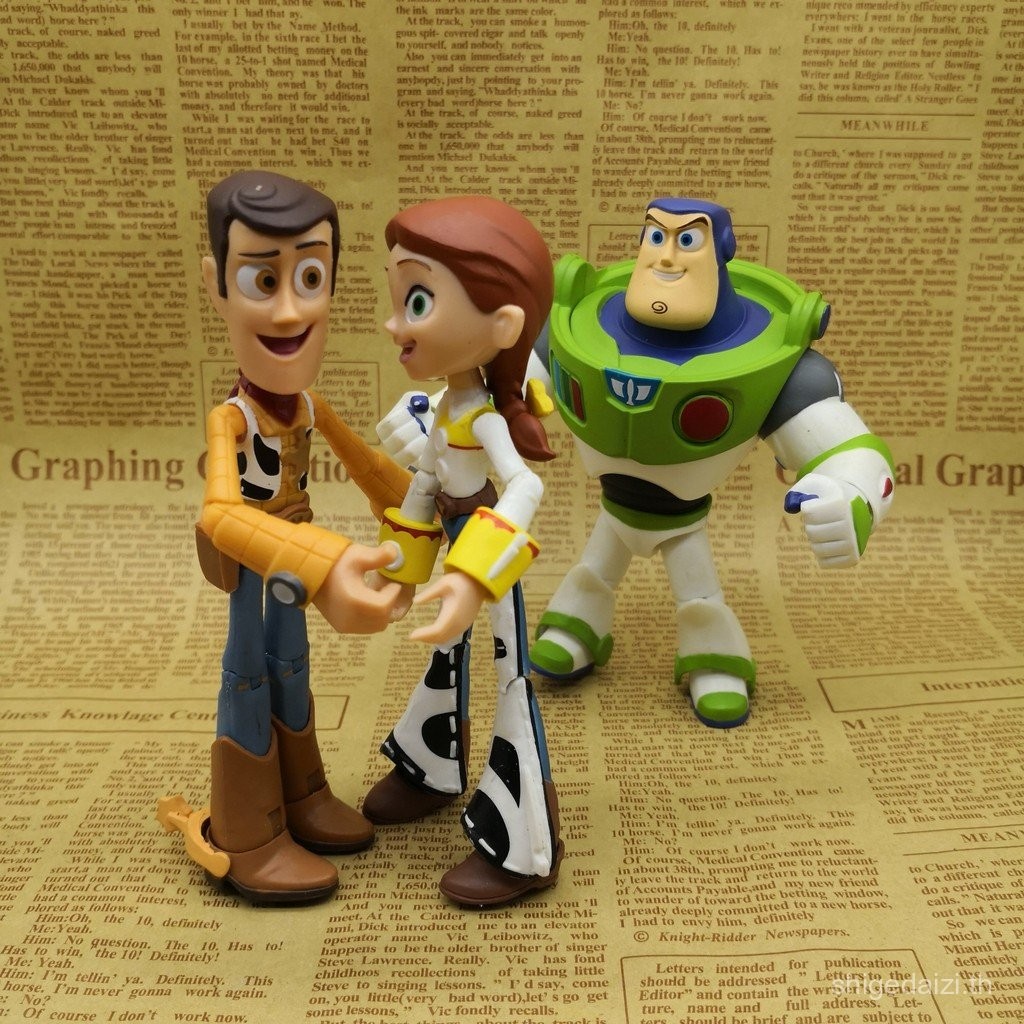 Bulk Toy Story Woody Triss Buzz Lightyear Action Figure ของเล่น