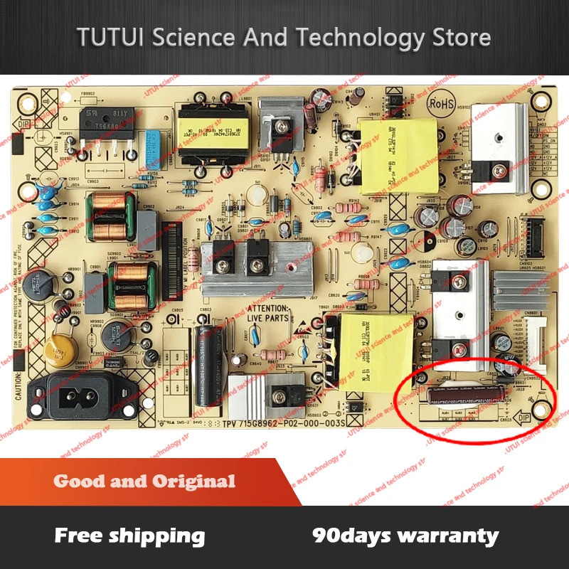 TPV 715G8962-P04-000-003S Original Power Card 715G862-P02-000-003S Power Supply Board Professional T