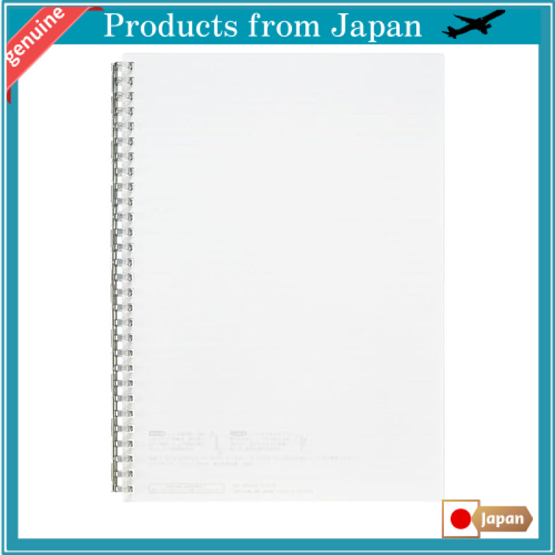 Lihit Lab Open Ring Notebook Semi B5 Clear N2725-1