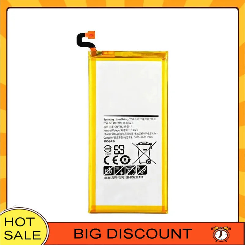 แบตเตอรี่ EB-BG928ABE EB-BG928ABA สําหรับ Samsung Galaxy S6 Edge Plus G9280 G928F G928A G928P G928T 