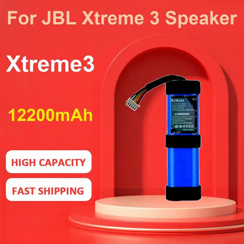 แบตเตอรี่ KiKiss สําหรับลําโพง JBL Xtreme 3,Xtreme3,12200mAh