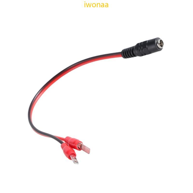 Iwo ประแจไฟฟ้าสายชาร์จ 12V 21V 25V 36V 42V 18V สายชาร์จ 5 5x2 1 มม.เอาต์พุตหญิง