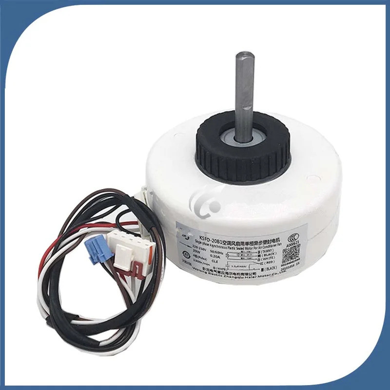 ใหม่ 100% ทํางานดีสําหรับมอเตอร์เครื่องด้านในเครื่องปรับอากาศ KSFD-20B1 KSFD-20B 0010404233 พัดลมมอเ